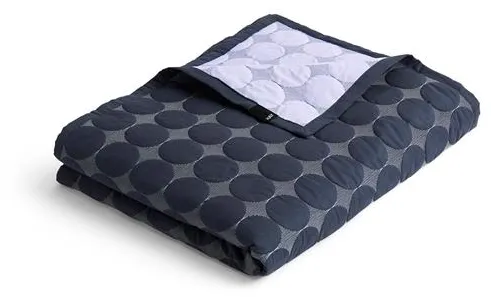 HAY Mega Dot Organic Päiväpeite 260x260 Midnight Blue
